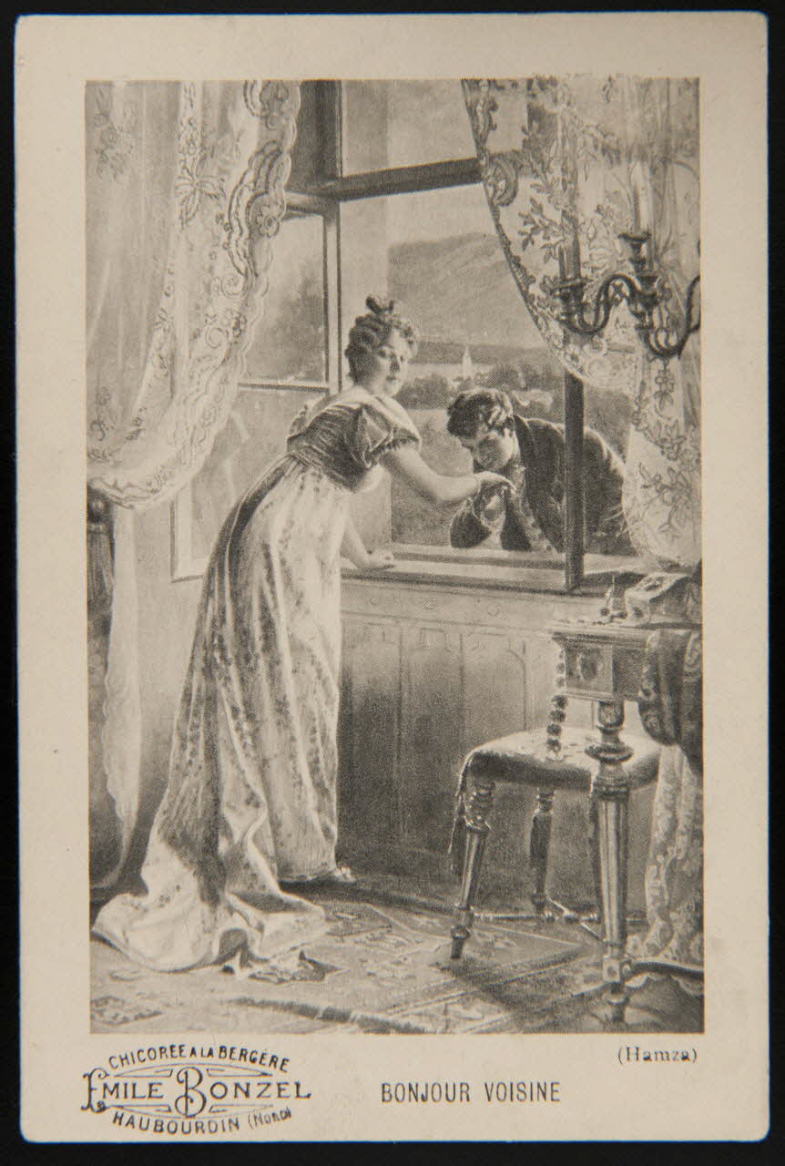 carte réclame chromo Paris 1920 1995.1.1055.12 Photo