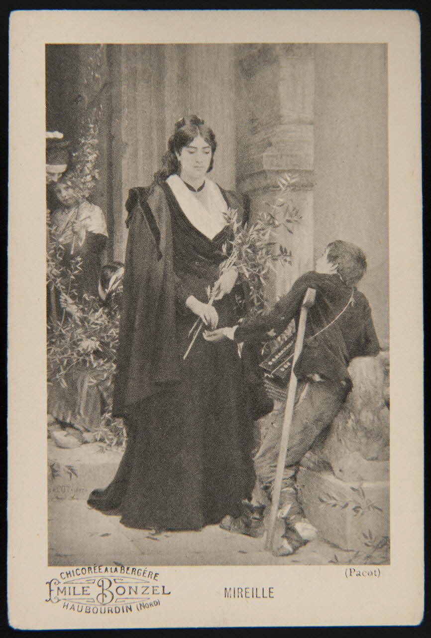 carte réclame chromo Paris 1920 1995.1.1055.16 Photo