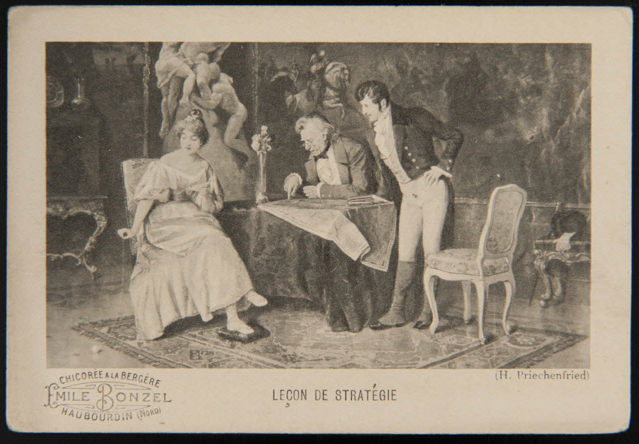 carte réclame chromo Paris 1920 1995.1.1055.2 Photo
