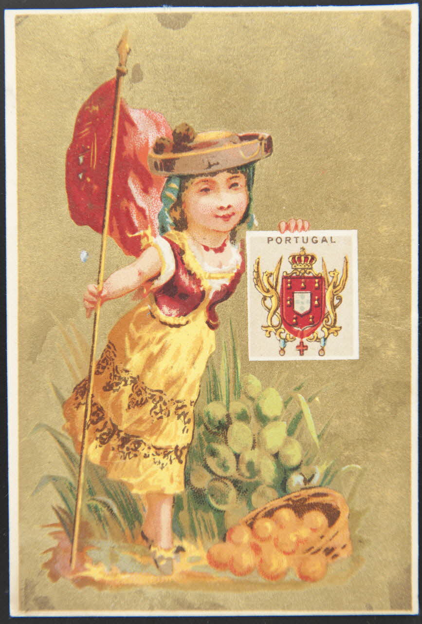 Lefebvre ; Kimel carte réclame chromo Paris 1920 1995.1.1056.10 Photo