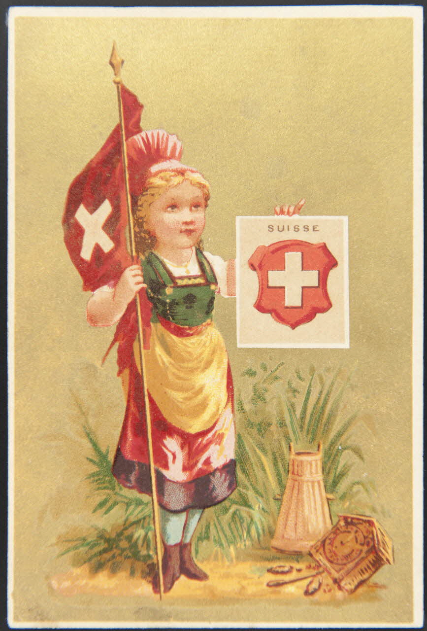 carte réclame chromo Paris 1920 1995.1.1056.14 Photo