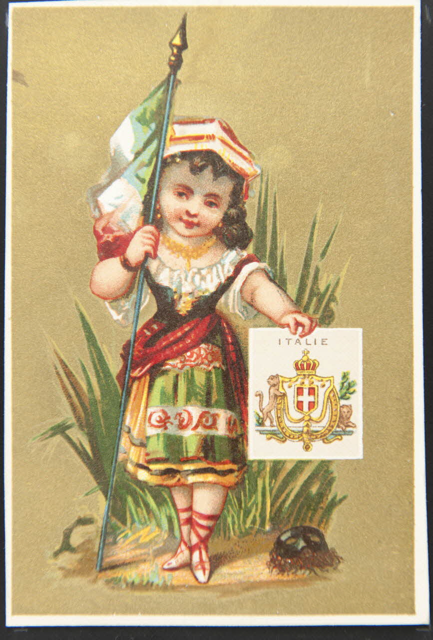 carte réclame chromo Paris 1920 1995.1.1056.8 Photo