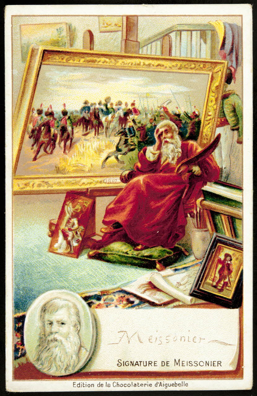 carte réclame chromo Aiguebelle 1920 1995.1.1058.11 Photo