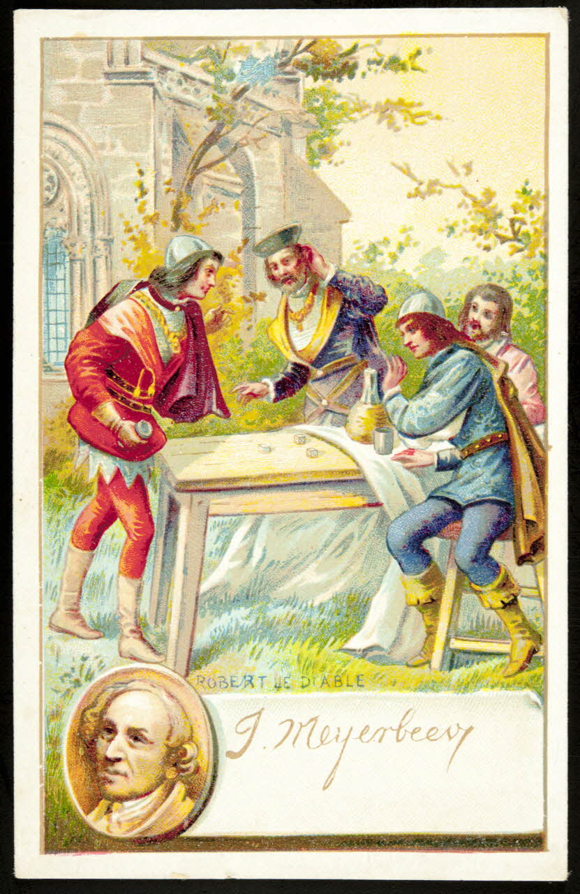 carte réclame chromo Paris 1920 1995.1.1058.12 Photo Mucem