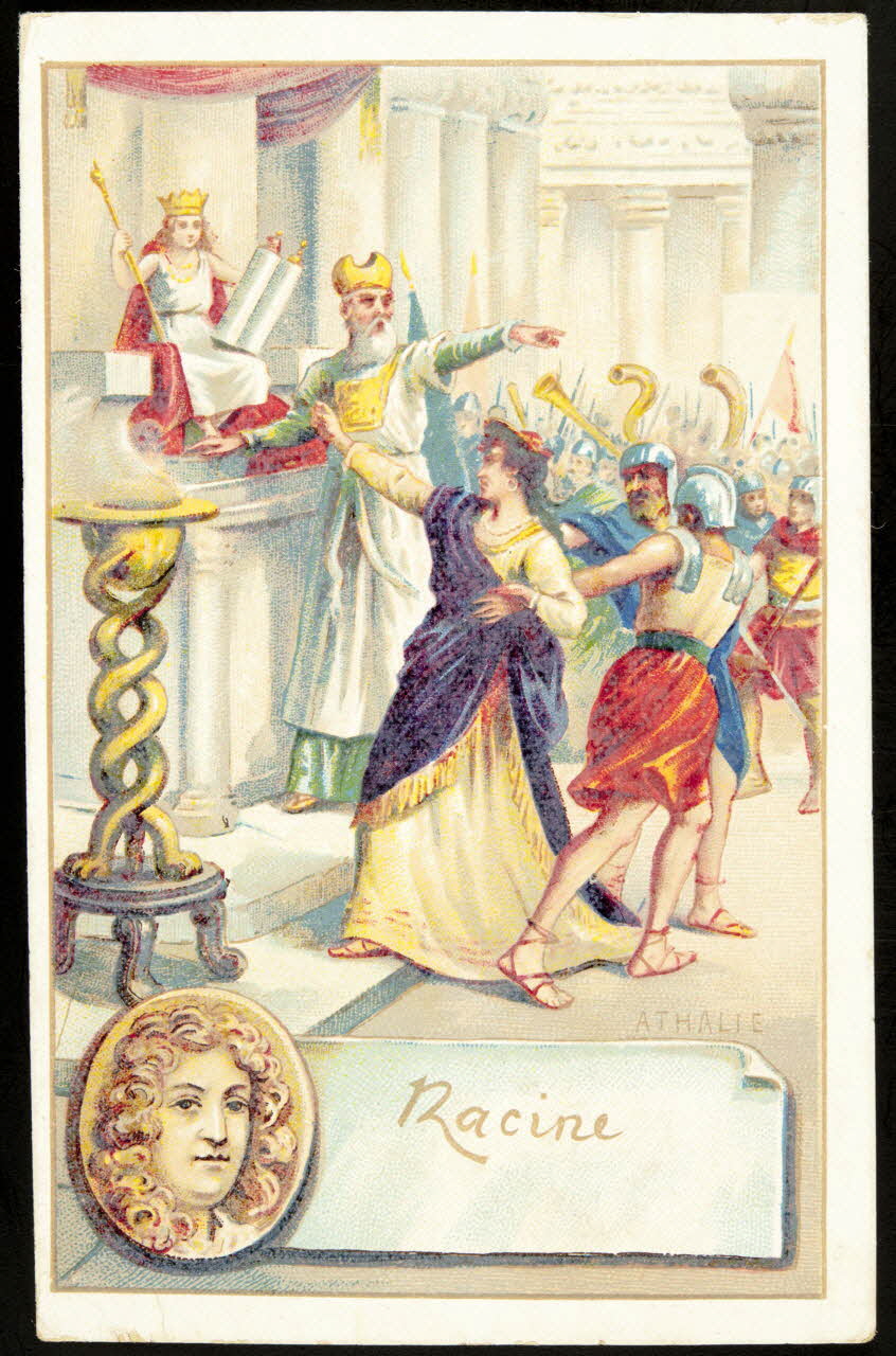 carte réclame chromo Paris 1920 1995.1.1058.14 Photo