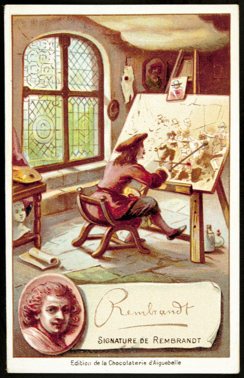 carte réclame chromo Aiguebelle 1920 1995.1.1058.15 Photo