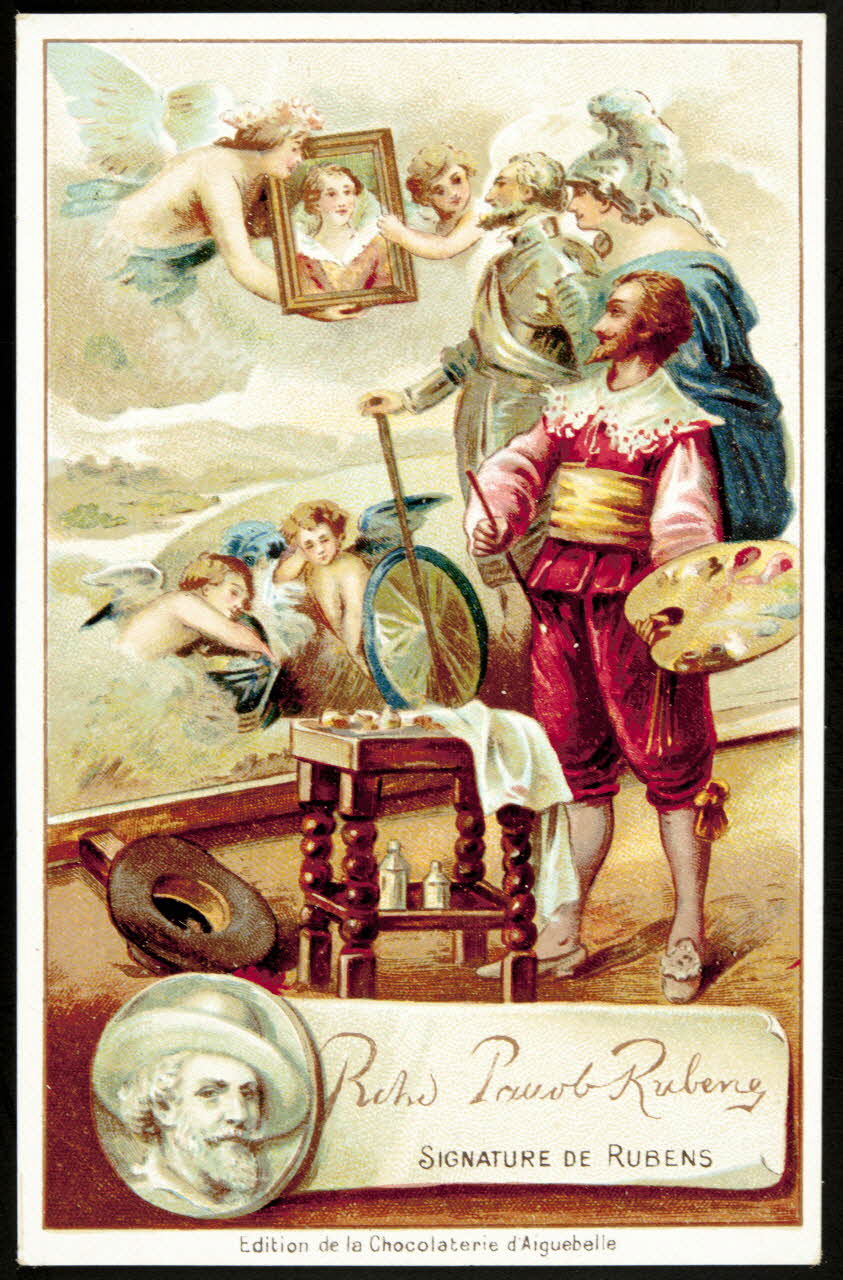 carte réclame chromo Aiguebelle 1920 1995.1.1058.17 Photo