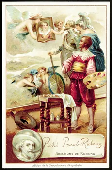 carte réclame chromo Aiguebelle 1920 1995.1.1058.17 Photo
