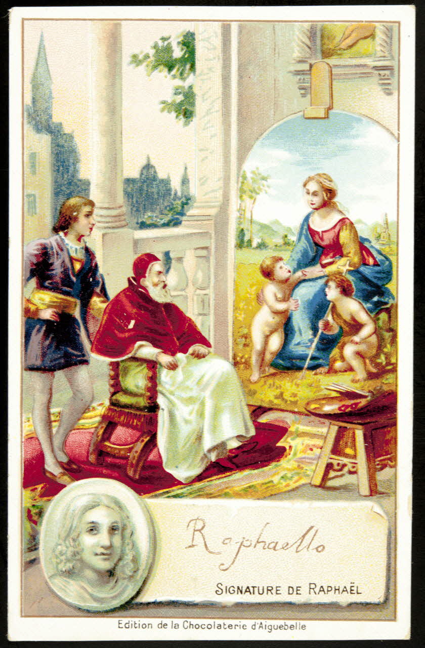 carte réclame chromo Aiguebelle 1920 1995.1.1058.18 Photo