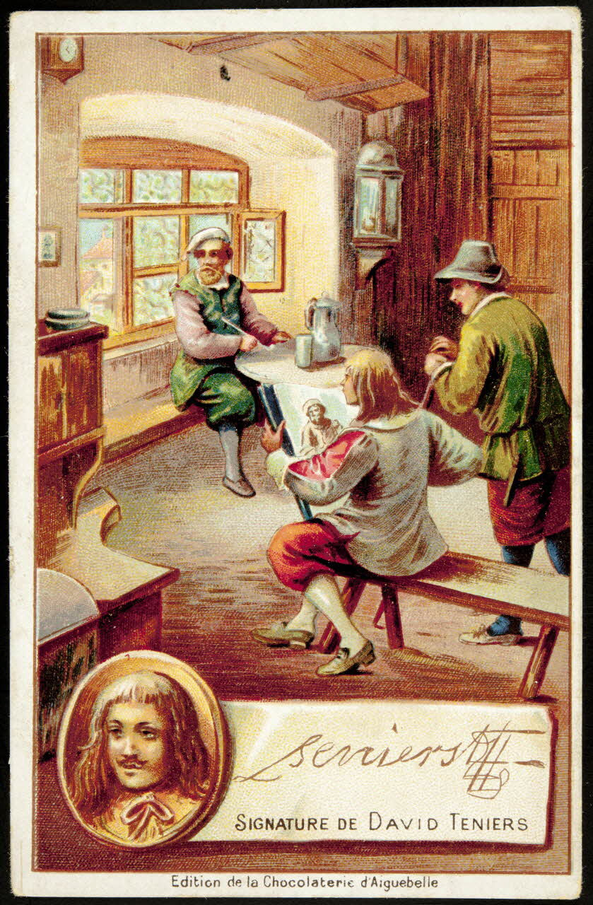 carte réclame chromo Aiguebelle 1920 1995.1.1058.21 Photo