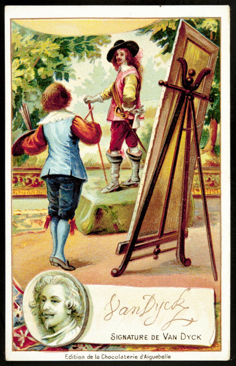 carte réclame chromo Aiguebelle 1920 1995.1.1058.24 Photo