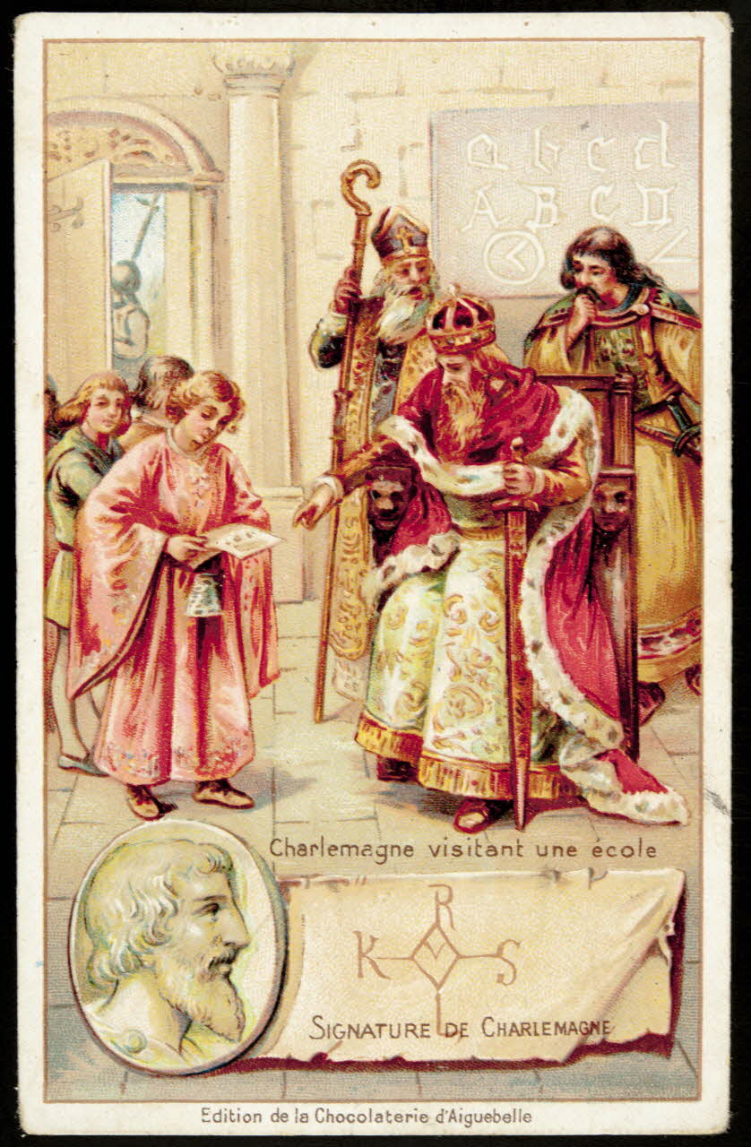 carte réclame chromo Aiguebelle 1920 1995.1.1058.4 Photo
