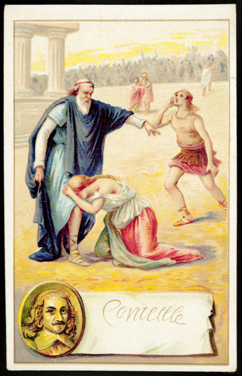 carte réclame chromo Paris 1920 1995.1.1058.5 Photo