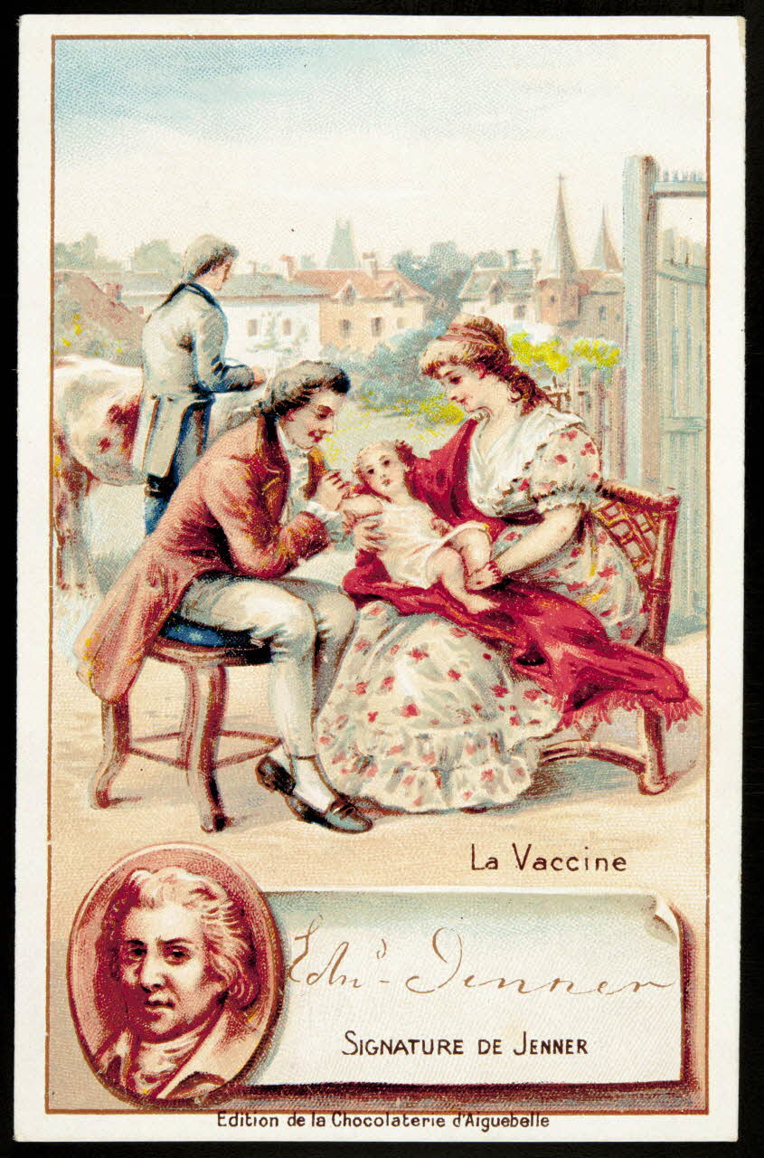 carte réclame chromo Aiguebelle 1920 1995.1.1058.9 Photo