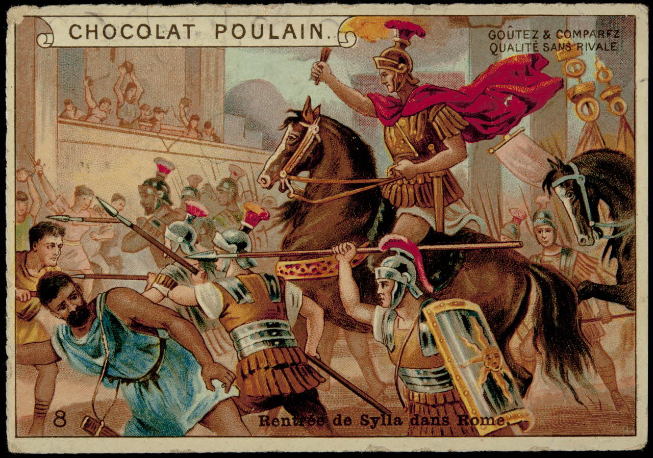 carte réclame chromo Paris 1920 1995.1.1060.11 Photo