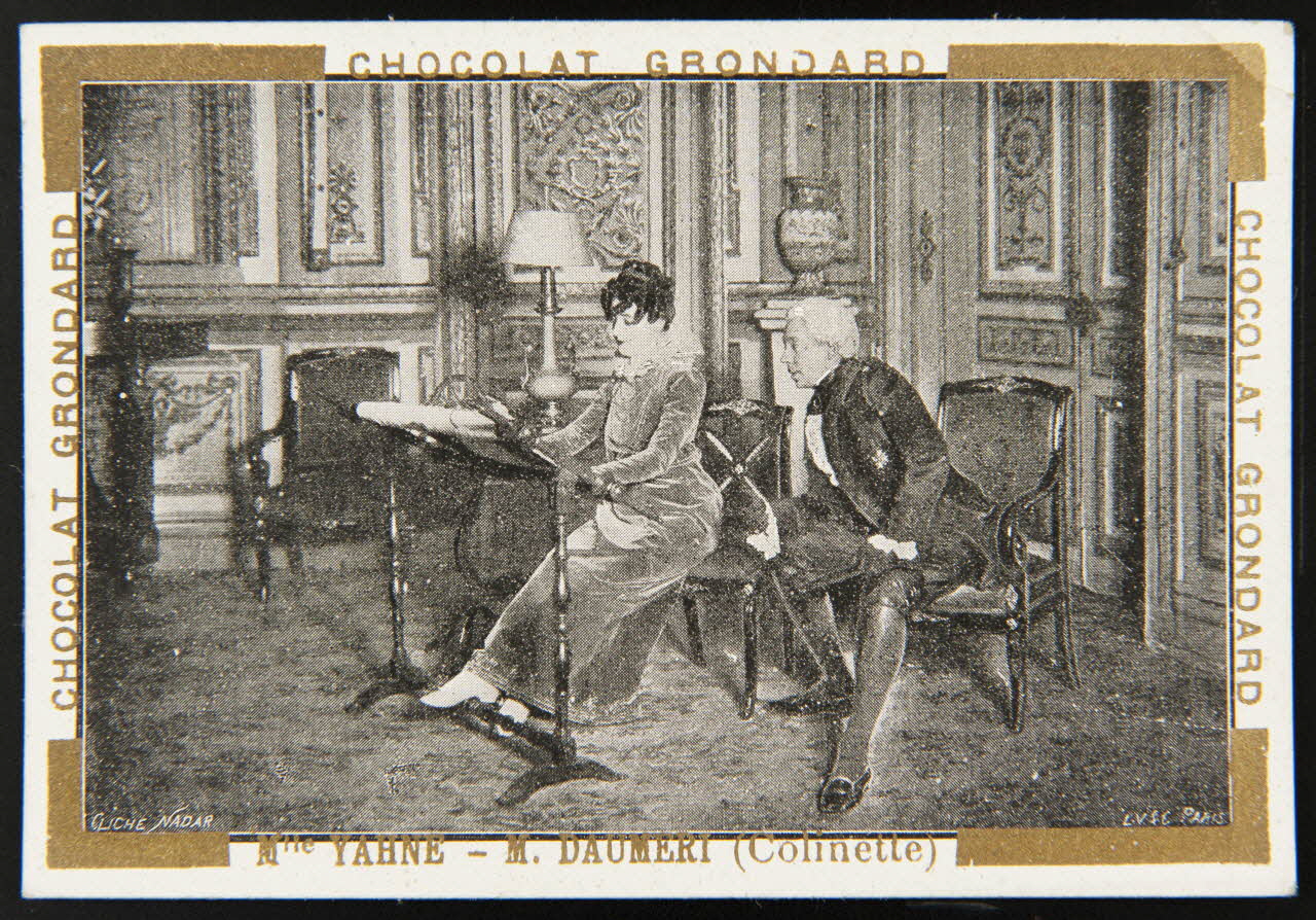 carte réclame chromo 1995.1.1061.38 Photo