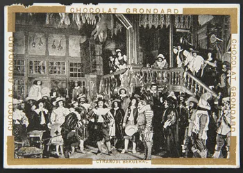 Mairet ; Léopold Verger carte réclame chromo Paris 1884 1995.1.1061.5 Photo