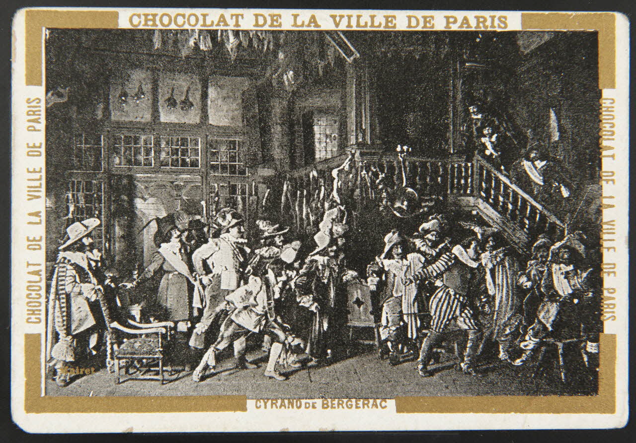 Mairet ; Léopold Verger carte réclame chromo Paris 1884 1995.1.1061.6 Photo