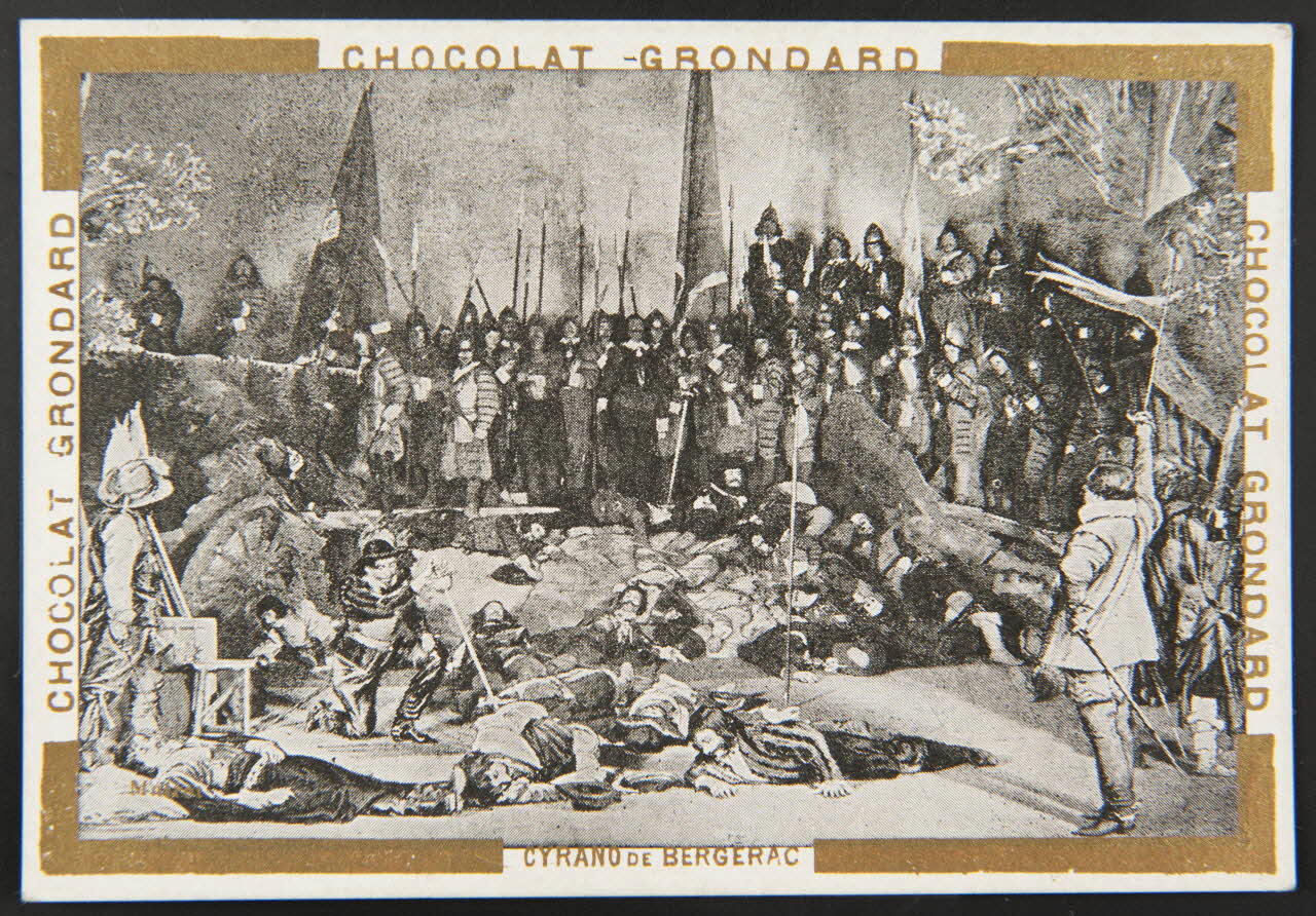 Mairet ; Léopold Verger carte réclame chromo Paris 1884 1995.1.1061.7 Photo