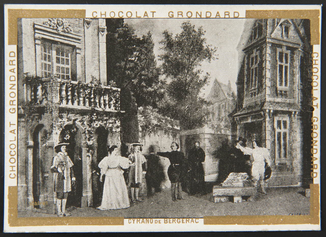 Mairet ; Léopold Verger carte réclame chromo Paris 1884 1995.1.1061.8 Photo