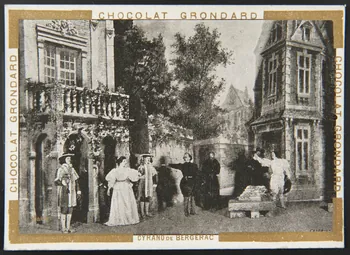 Mairet ; Léopold Verger carte réclame chromo Paris 1884 1995.1.1061.8 Photo