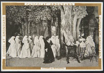 Mairet ; Léopold Verger carte réclame chromo Paris 1884 1995.1.1061.9 Photo