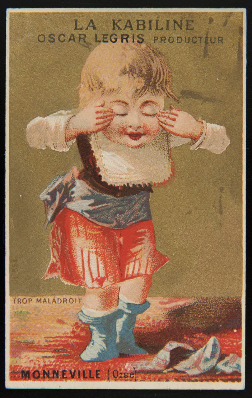 Imprimerie H. Laas carte réclame chromo Paris 1878-1900 1995.1.1069.4 Photo