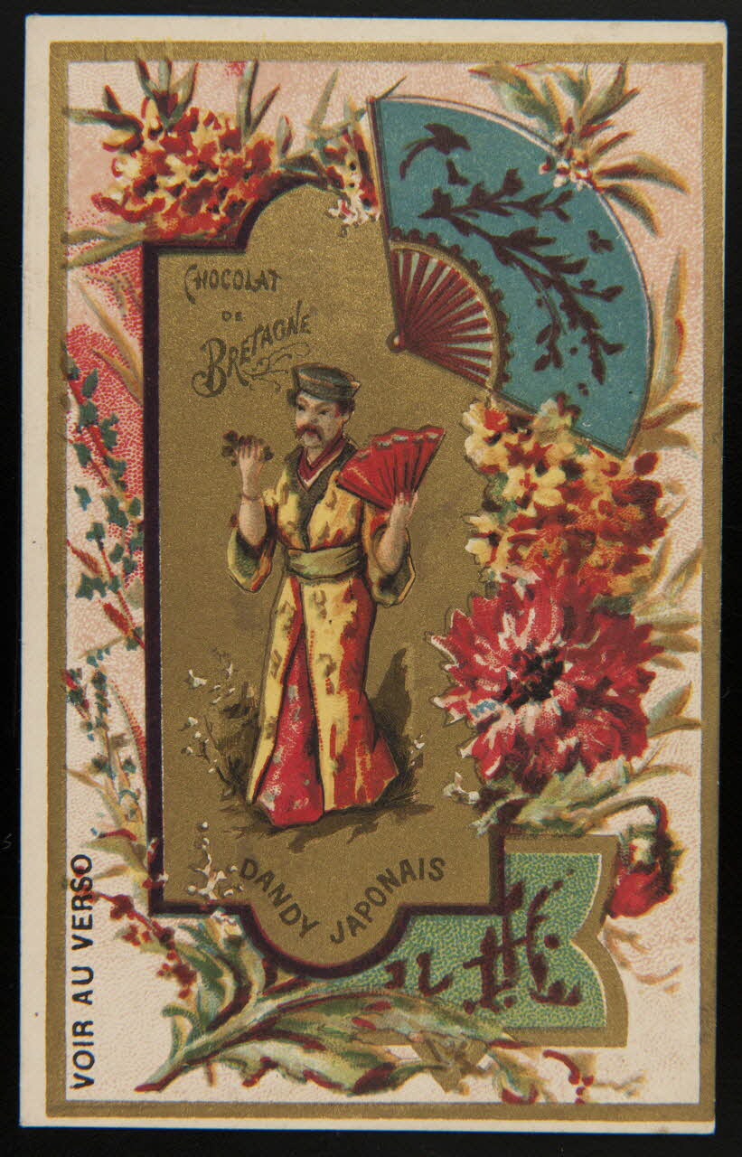 Imprimerie H. Laas ; Imprimerie Emile Pécaud & Cie carte réclame chromo Paris 1900-1905 1995.1.1073.1 Photo