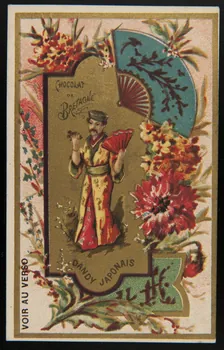 Imprimerie H. Laas ; Imprimerie Emile Pécaud & Cie carte réclame chromo Paris 1900-1905 1995.1.1073.1 Photo