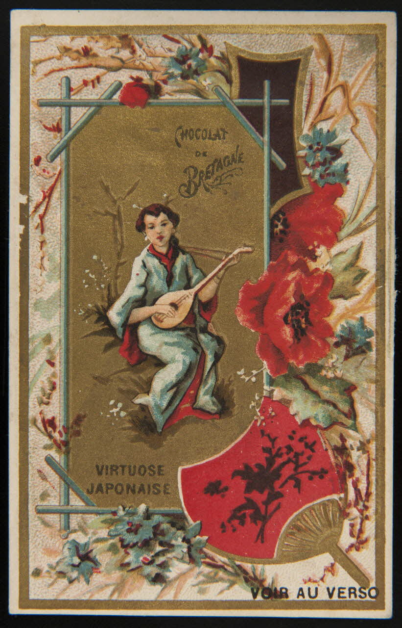 Imprimerie H. Laas ; Imprimerie Emile Pécaud & Cie carte réclame chromo Paris 1900-1905 1995.1.1073.6 Photo