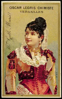 Imprimerie H. Laas carte réclame chromo Paris 1900-1905 1995.1.1074.1 Photo