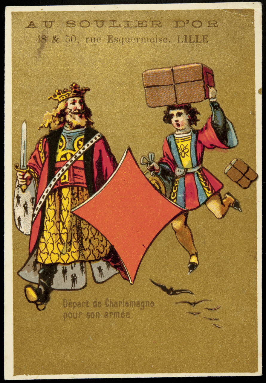 Lessertisseux carte réclame chromo Paris 1900-1905 1995.1.1076.6 Photo