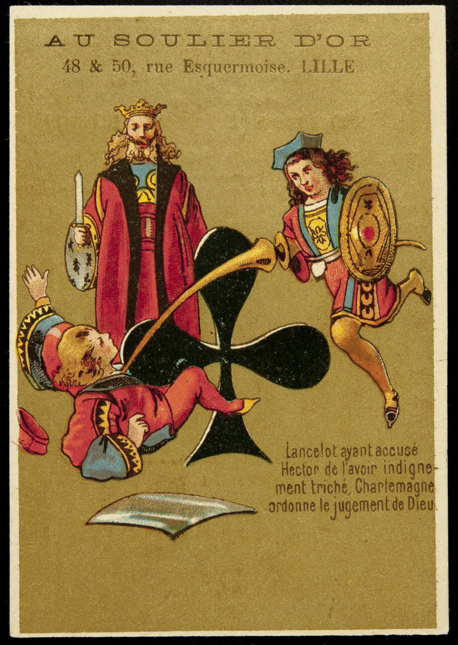 Lessertisseux carte réclame chromo Paris 1900-1905 1995.1.1076.8 Photo