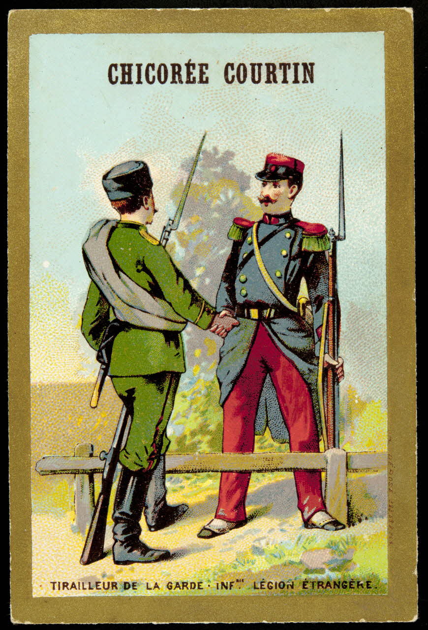 Imprimerie H. Laas carte réclame chromo Paris 1878-1900 1995.1.1079.7 Photo