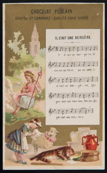Imprimerie H. Laas carte réclame chromo Paris 1878-1900 1995.1.1081.2 Photo