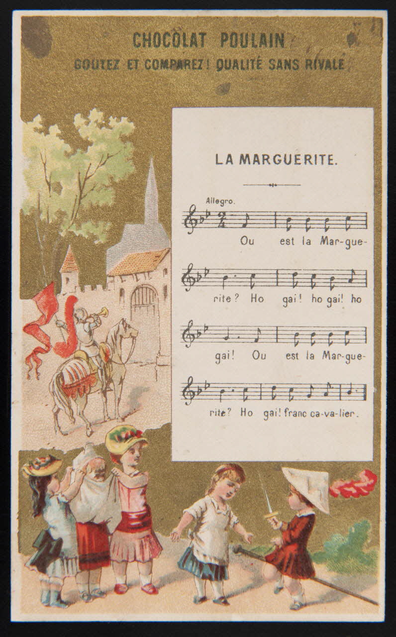 Imprimerie H. Laas carte réclame chromo Paris 1878-1900 1995.1.1081.4 Photo