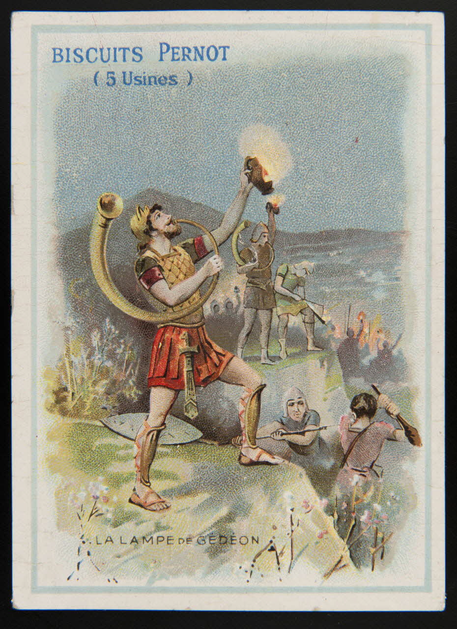 Imprimerie H. Laas ; Imprimerie Emile Pécaud & Cie carte réclame chromo Paris 1900-1905 1995.1.1087.4 Photo