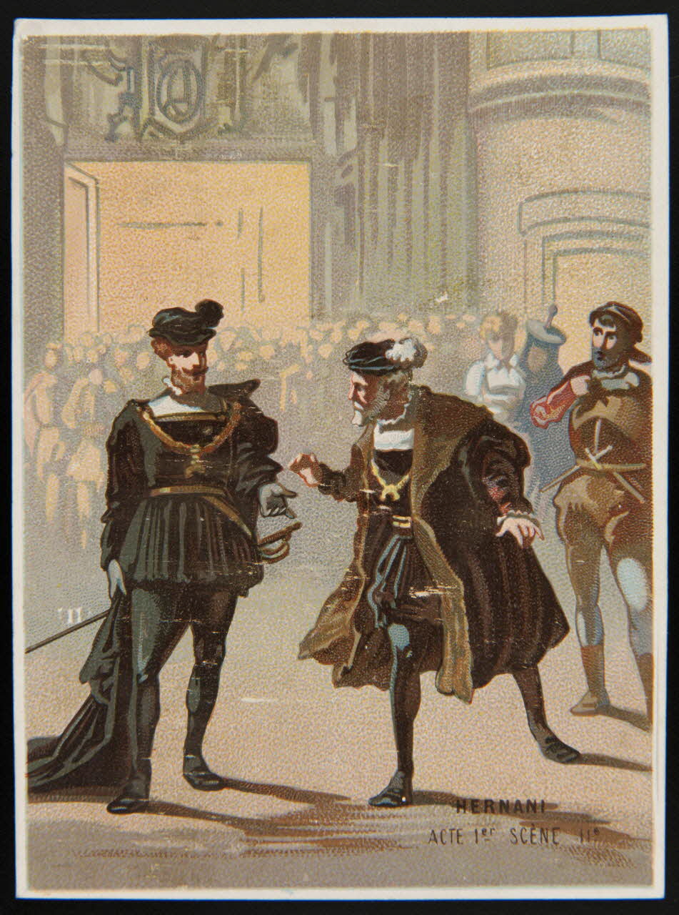 Imprimerie H. Laas carte réclame chromo Paris 1878-1905 1995.1.1088.1 Photo