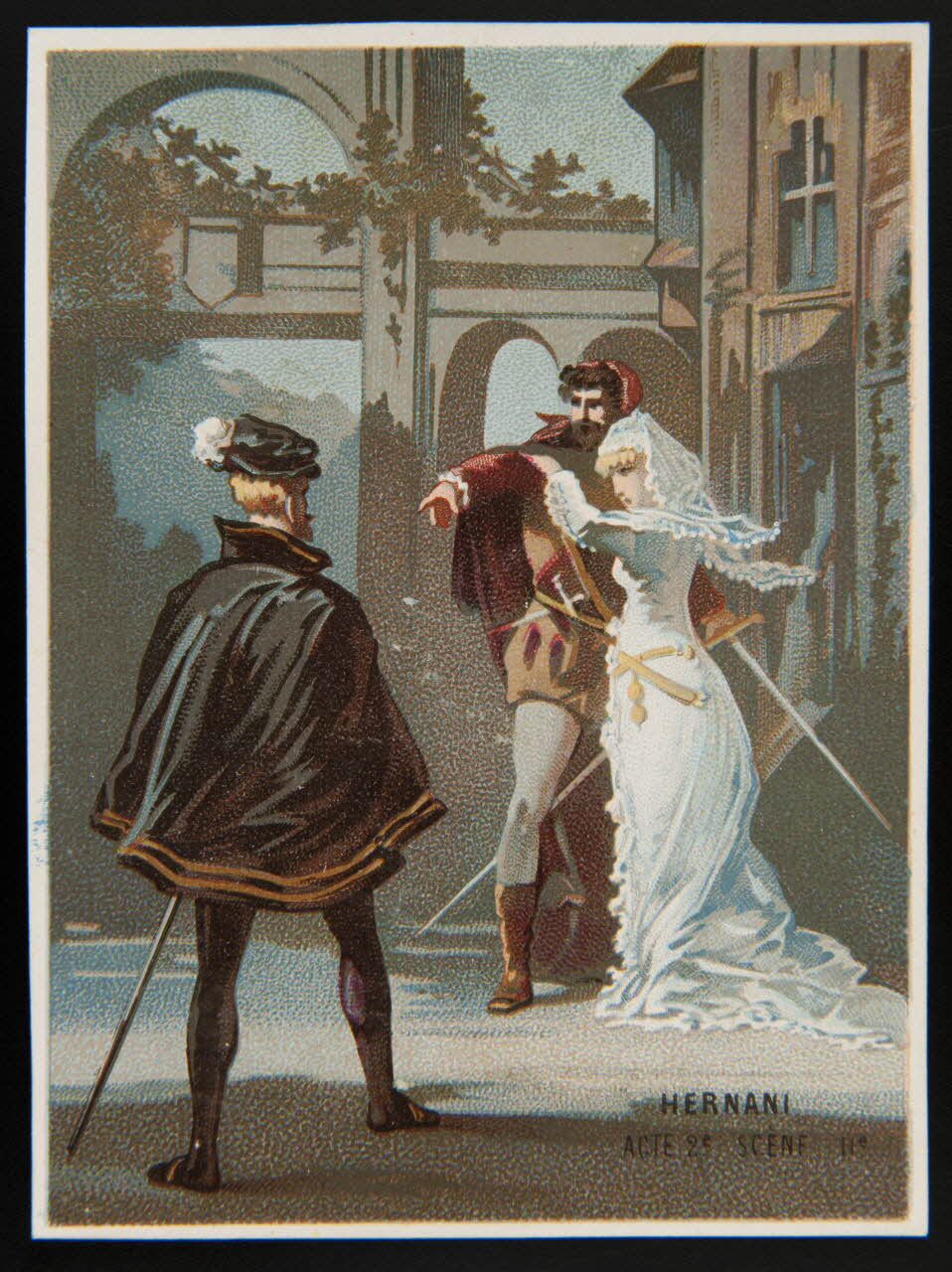 Imprimerie H. Laas carte réclame chromo Paris 1878-1905 1995.1.1088.2 Photo