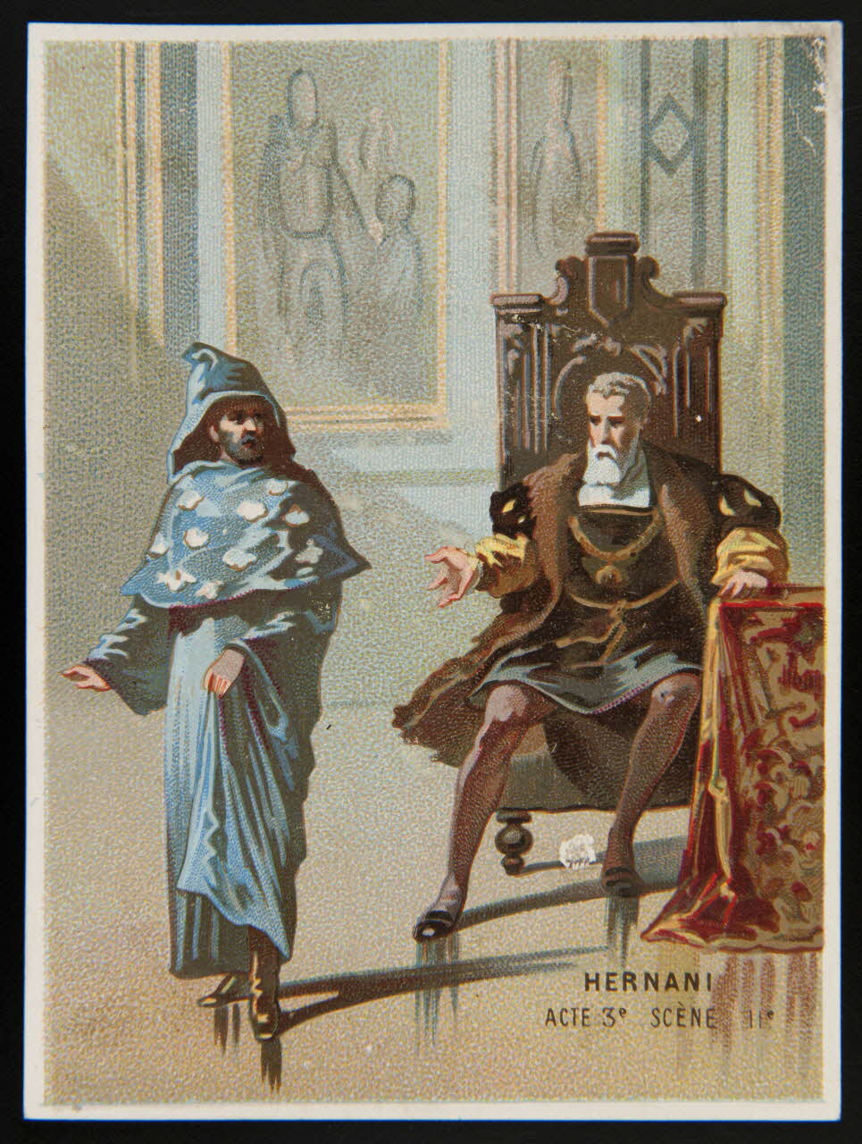 Imprimerie H. Laas carte réclame chromo Paris 1878-1905 1995.1.1088.4 Photo