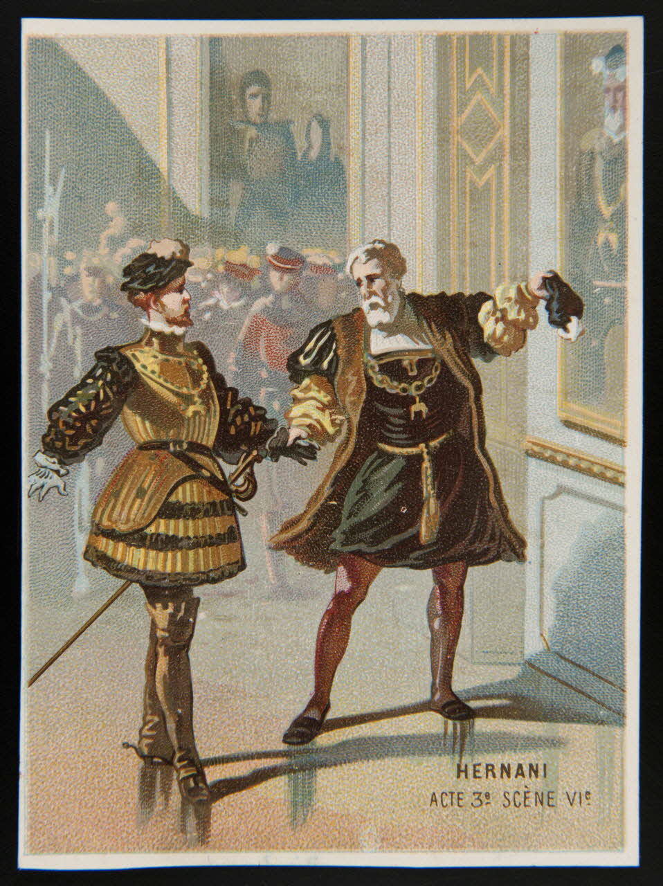 Imprimerie H. Laas carte réclame chromo Paris 1878-1905 1995.1.1088.5 Photo