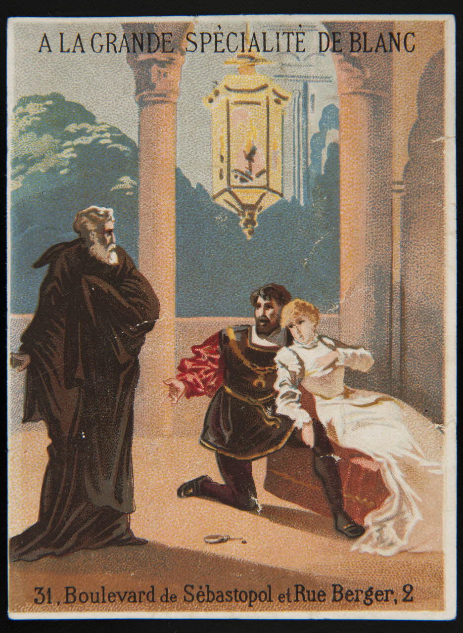 Hamelin Eugène carte réclame chromo Paris 1878-1905 1995.1.1088.8 Photo