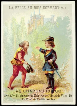 Dangivillé ; Bouillon-Rivoyre ; Imprimerie H. Laas carte réclame chromo Paris 1878-1905 1995.1.1091.4 Photo