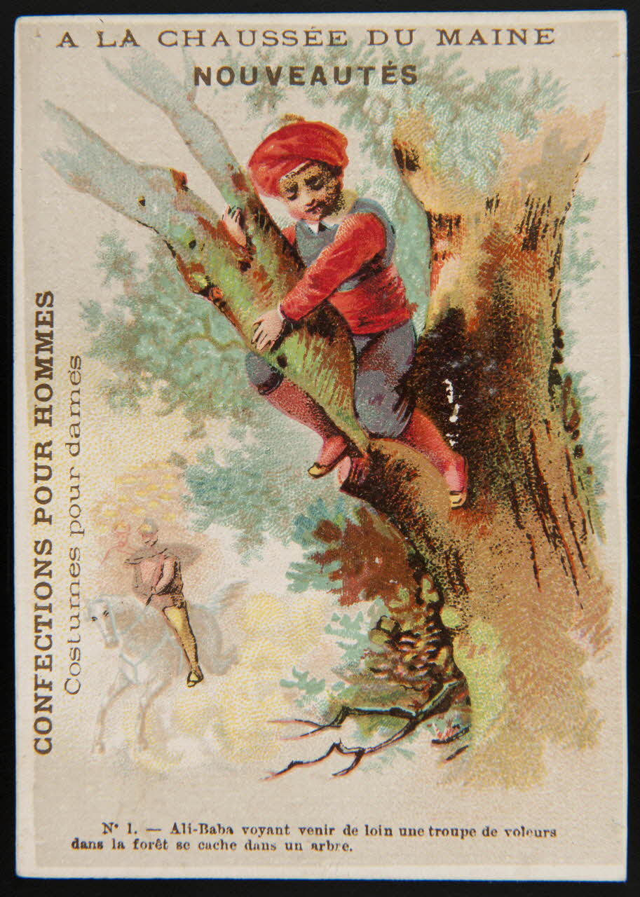 Imprimerie H. Laas carte réclame chromo Paris 1878-1905 1995.1.1092.1 Photo