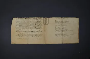 chanson petit format 1966.209.7  Photo Mucem
