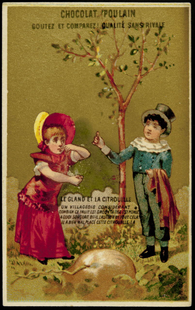 Imprimerie H. Laas carte réclame chromo Paris 1878-1905 1995.1.1097.5 Photo