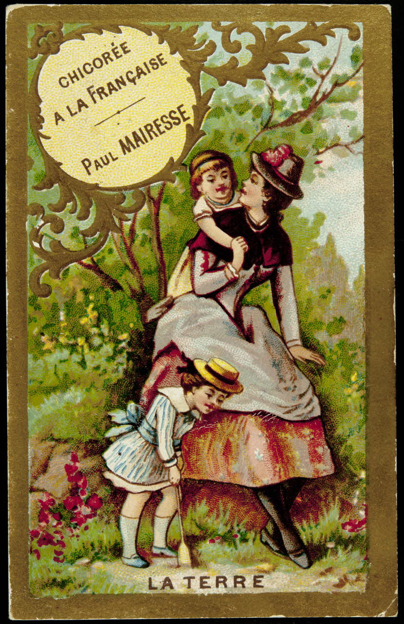 Imprimerie H. Laas carte réclame chromo Paris 1878-1905 1995.1.1099.6 Photo