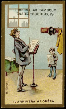 Imprimerie H. Laas carte réclame chromo Paris 1878-1900 1995.1.1107.4 Photo