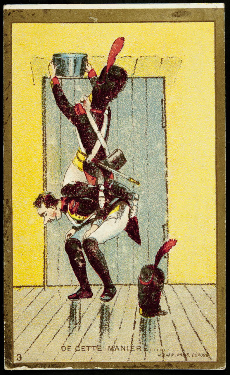 Imprimerie H. Laas carte réclame chromo Paris 1878-1900 1995.1.1113.3 Photo