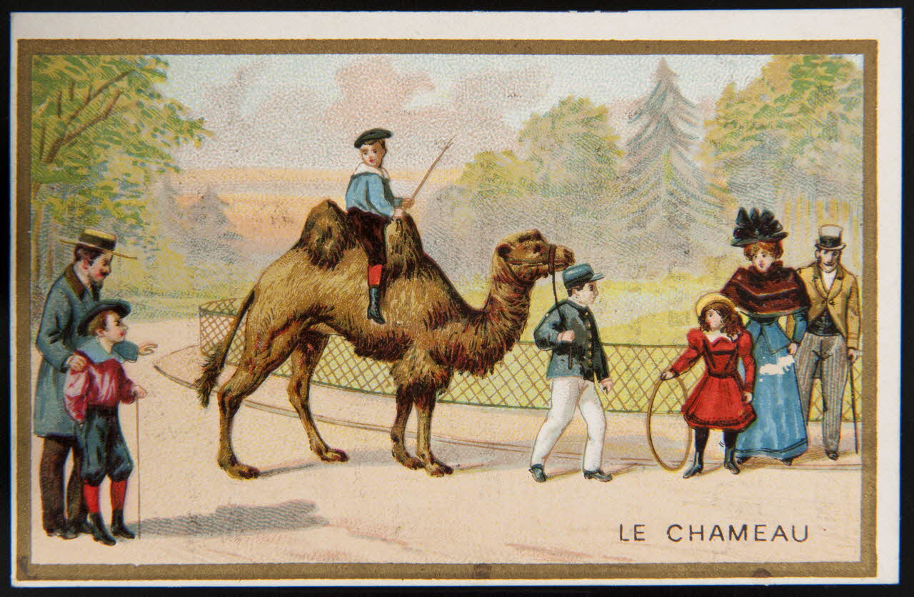 Imprimerie H. Laas carte réclame chromo Paris 1878-1900 1995.1.1114.4 Photo